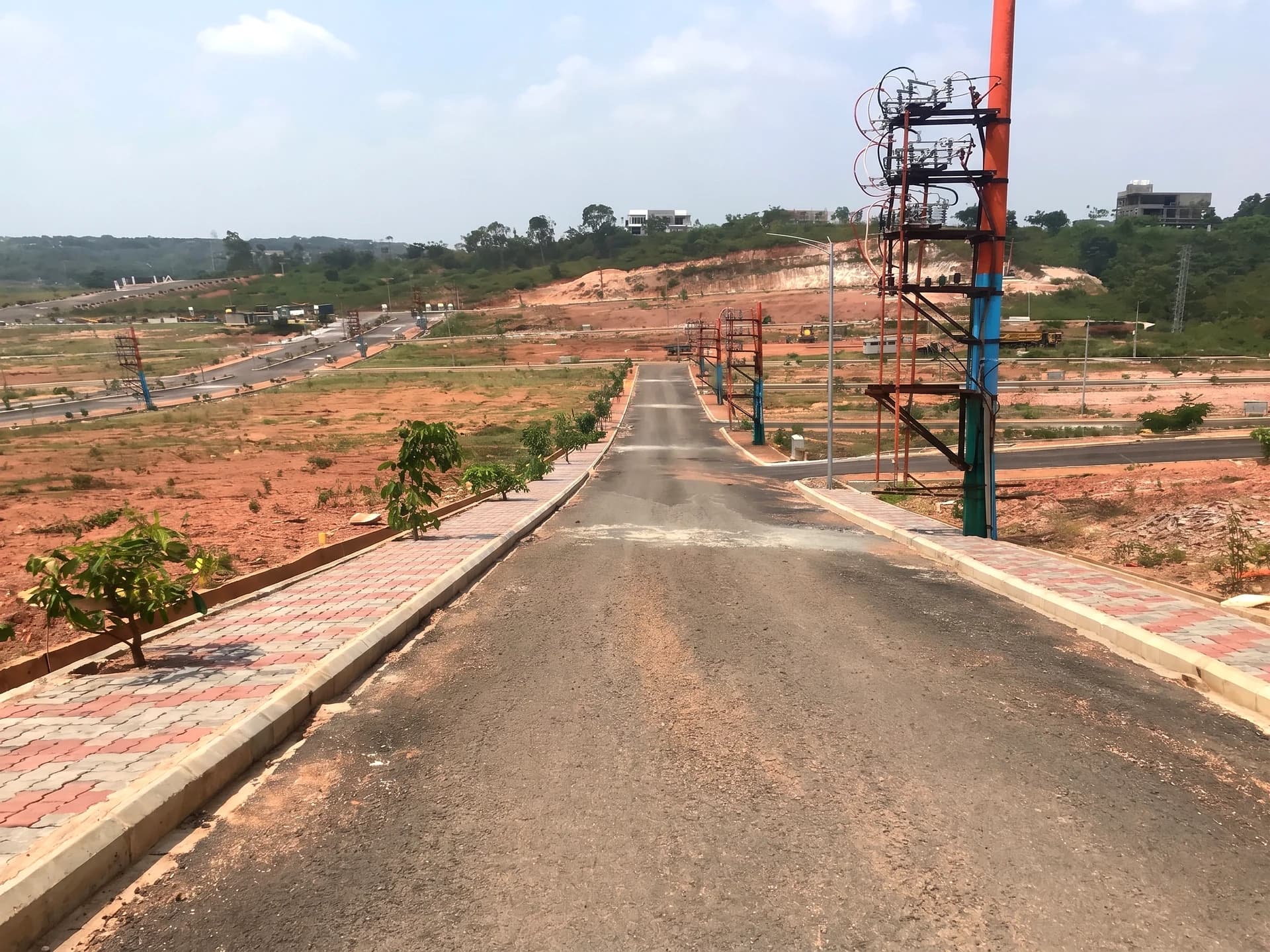 Dual Sidewalks, Transformers & Tree Plantations