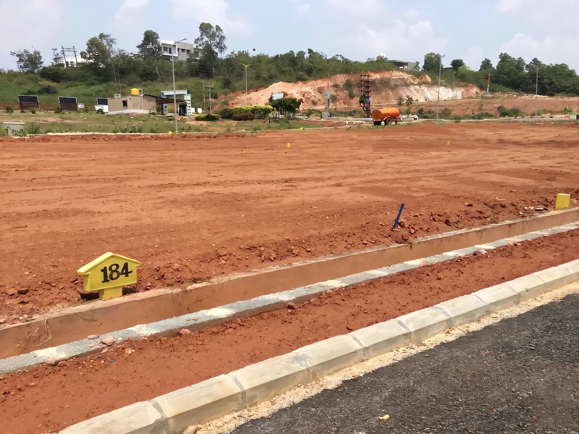 Individual Villa Plot Demarcation (Plot #184)
