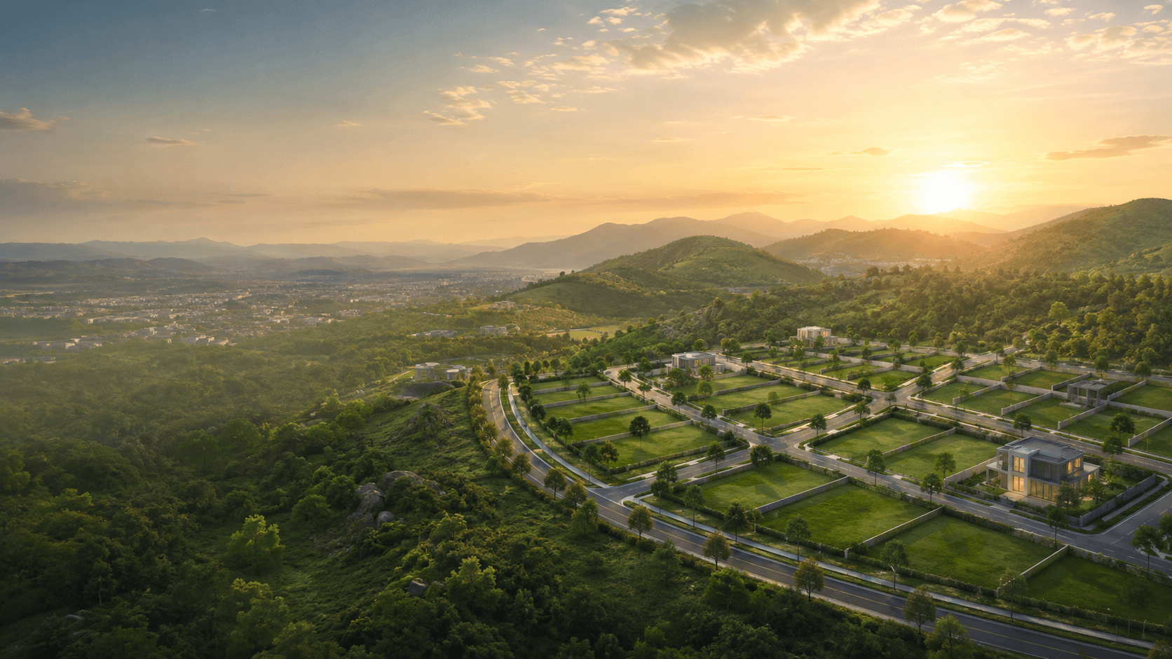 The Aurora Hills Plotted Villa Sanctuary at Sunset Viewpoint